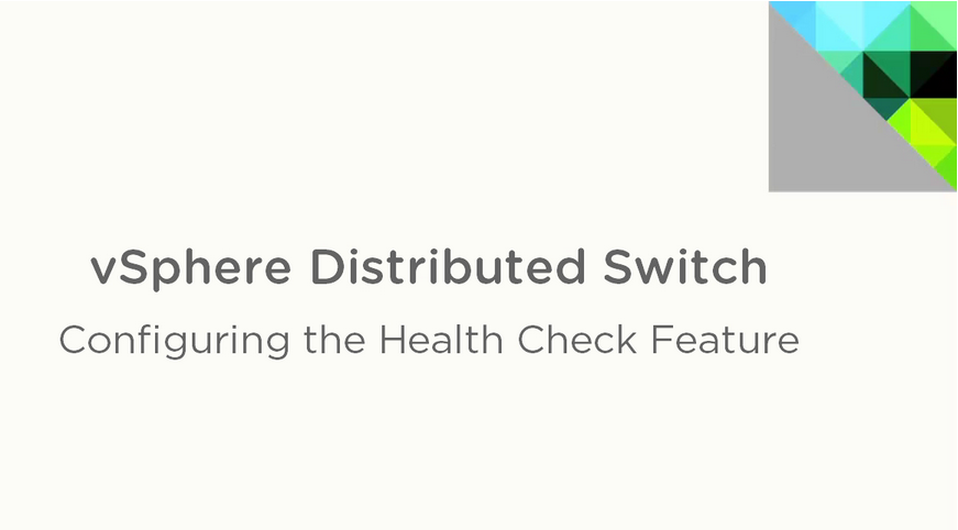 vDS-health-check