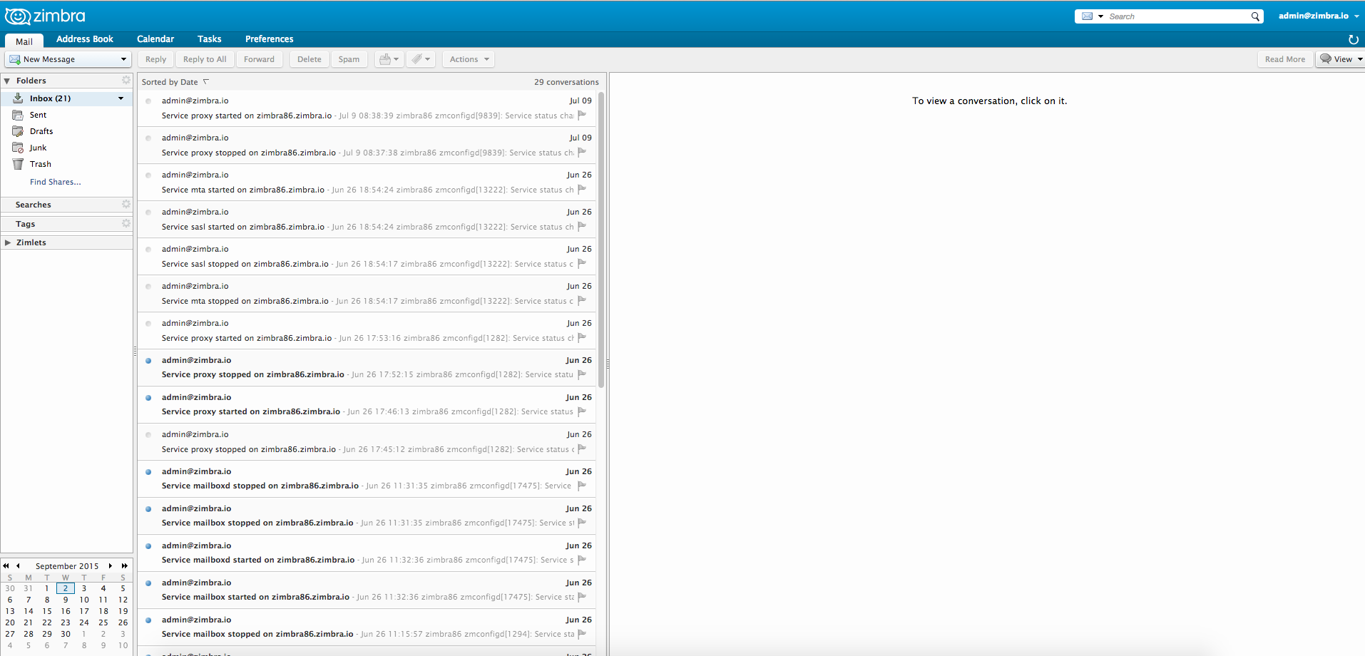Zimbra: Inbox (21) 2015-09-02 17-21-57